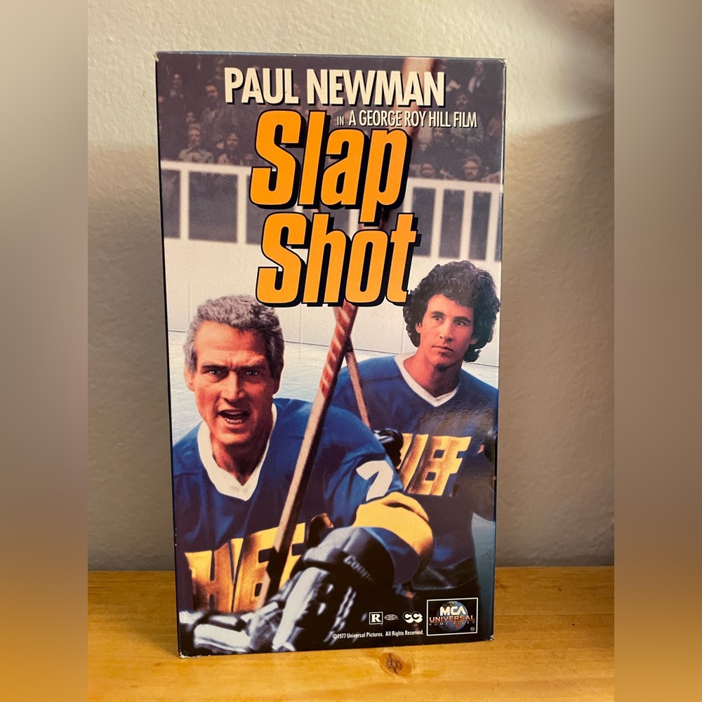 📼 Vintage Slap Shot Paul Newman Hanson Brothers Original Goon Hockey 1977 📼